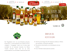 Tablet Screenshot of huertoalamein.com